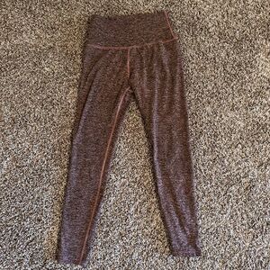Space Dye Beyond Yoga Leggings Size Small